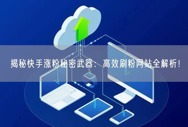 揭秘快手涨粉秘密武器：高效刷粉网站全解析！