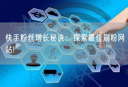 快手粉丝增长秘诀：探索最佳刷粉网站!