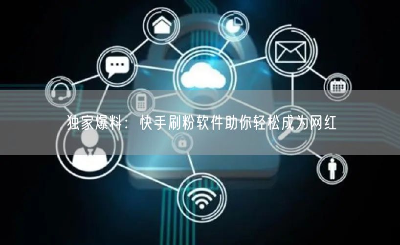 独家爆料：快手刷粉软件助你轻松成为网红