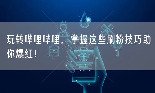 玩转哔哩哔哩,掌握这些刷粉技巧助你爆红!