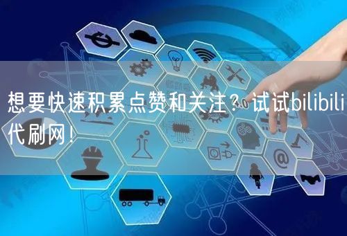 想要快速积累点赞和关注？试试bilibili代刷网！