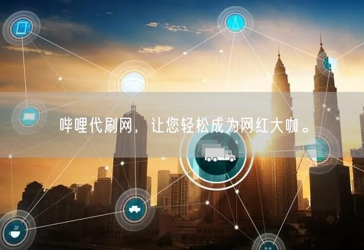 哔哩代刷网，让您轻松成为网红大咖。