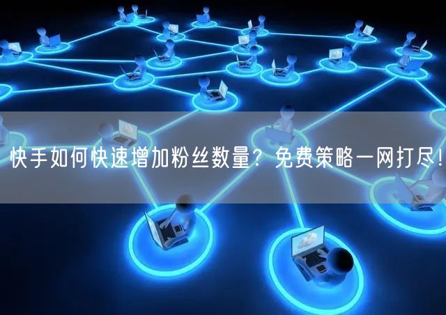 快手如何快速增加粉丝数量？免费策略一网打尽！